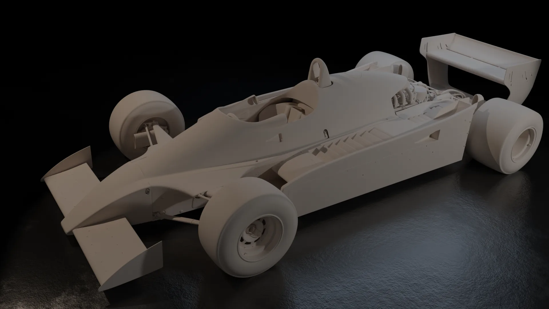 Formule 1 RS-10 — modèle retopologisé